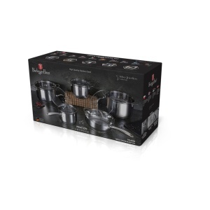 Set oale inox 10 piese Silver Jewellery Berlinger Haus BH 6660 - Img 4