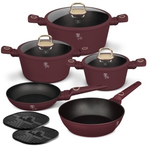 Set oale si tigai 10 piese Leonardo Collection Berlinger Haus BH 8050N - Img 1