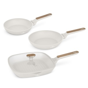 Set tigai 4 piese Sahara Nordic Berlinger Haus BH 8323, crem, cu acoperire antiaderenta titanPro