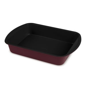 Tava dreptunghiulara 40x28,5 cm Leonardo Berlinger Haus BH 7905, antiaderenta, visiniu