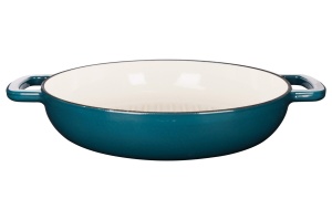 Tigaie grill fontă emailată 28 cm Verde Heron Fontestic Cosy & Trendy 5489940