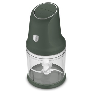 Tocător electric 2 în 1, 300 W, bol 1 L – Berlinger Haus Green Matte BH 9889, verde mat, 4 lame inox, 2 viteze - Img 3