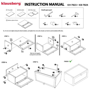 Cutie pentru pâine din bambus cu front acrilic, 35.5×24×18 cm, Klausberg KB-7923 - Img 10