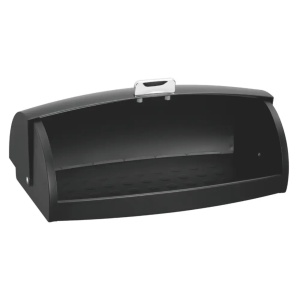 Cutie pentru pâine din metal, 45×28.5×17 cm, neagră, Klausberg KB-7931 - Img 3