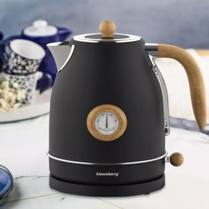 Fierbator de apa 1.7 L Klausberg KB7907 negru cu maro - Img 3
