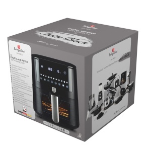 Friteuza cu aer cald, AirFryer 8 L Matte Black Berlinger Hau BH 9605 - Img 9