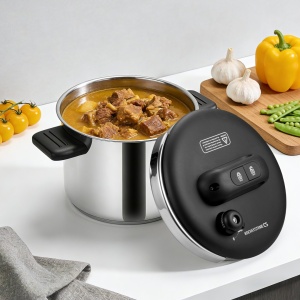 Oala sub presiune CSK, Carl Schmidt Sohn, 6 l, inox, negru 101152 - Img 5
