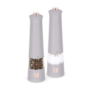 Rasnita sare si piper 2 piese Taupe Berlinger Haus BH 9544