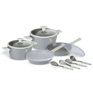 Set oale si tigai marmorate 12 piese Aspen Collection Berlinger Haus BH 7077