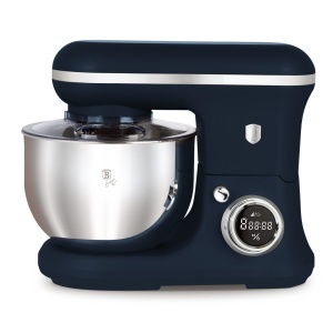 Robot de bucătărie planetar 1500 W, bol inox 6 L, afișaj digital – Berlinger Haus Deep Sea BH 9899, albastru mat, 8 viteze - Img 2