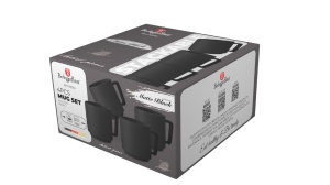 Set 4 cani Matte Black Berlinger Haus BH 10014