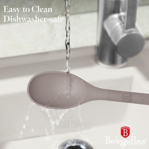Set 5 ustensile bucatarie cu suport Taupe Berlinger Haus BH 8618 - Img 3