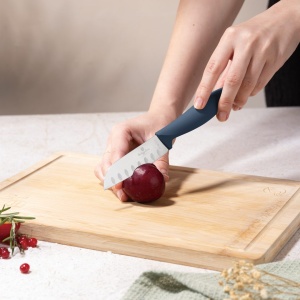 Set 6 cuțite de bucătărie din inox, în cutie cadou – Berlinger Haus Deep Sea BH 3141, albastru mat, mâner soft-touch - Img 6