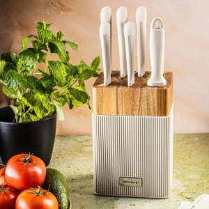 Set cutite cu suport 8 piese Klausberg KB-7984 - Img 2