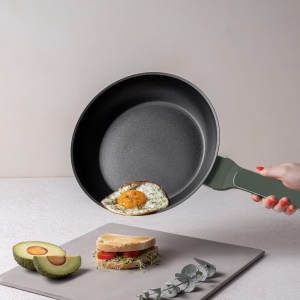 Set oale și tigăi 10 piese, antiaderent – Berlinger Haus Green Matte BH 8207NN, verde mat - Img 6