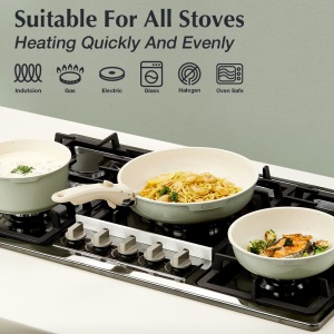 Set oale si tigai cu manere detasabile 17 piese Carl Schmidt Sohn 99176, verde - Img 6