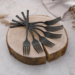 Set tacamuri 24 piese, 6 persoane, negru oglinda Berlinger Haus BH 3066 - Img 4