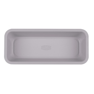 Tava chec 30,5x6 cm Taupe Berlinger Haus BH 7919, antiaderenta, gri