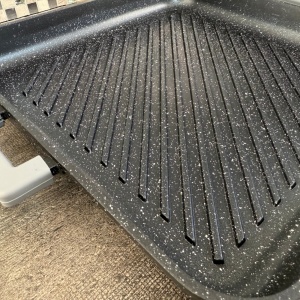 Tava marmorata grill cu capac, 34 CM, patrata, Herzog HR 5233 - Img 8