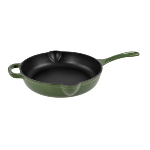 Tigaie fonta emailata 27 cm verde Perfect Home 80055 - Img 1