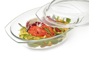 Vas termorezisten oval cu capac yena 2,4 L Simax 7026/7036
