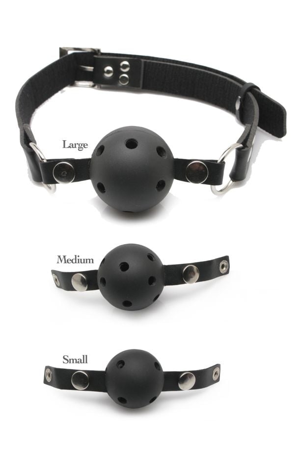 Ball Gag Training System Black - 2 | YEO