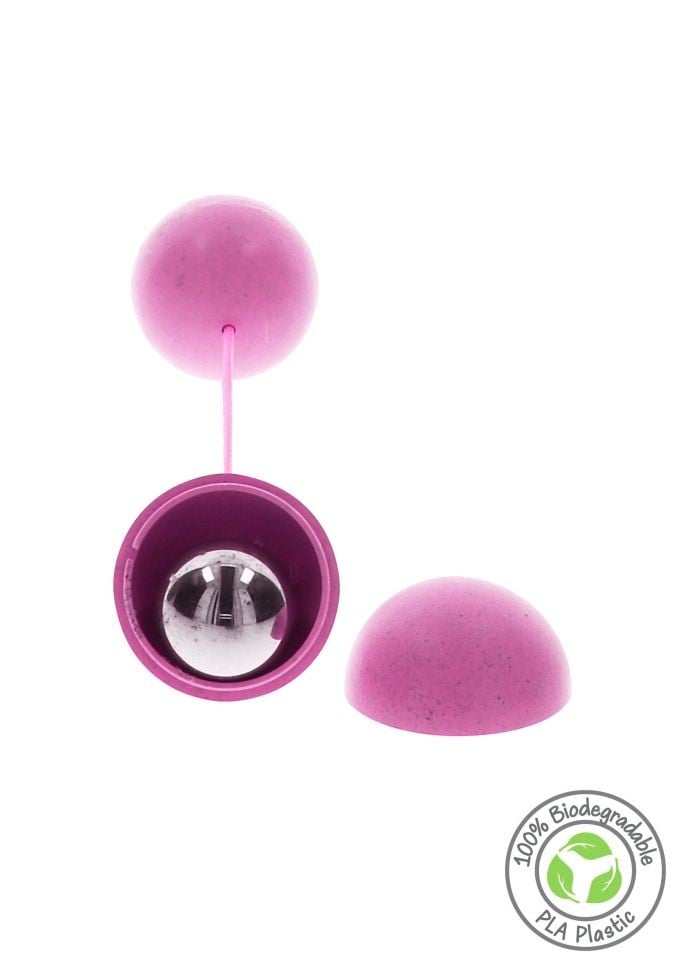 Bile kegel Sphere Balls, Pink 100% biodegradabile - 1 | YEO