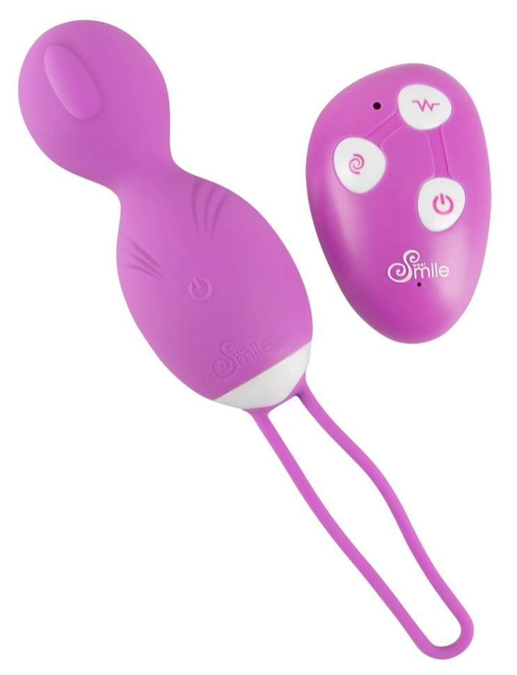 Bile vaginale cu telecomanda Remote Controlled Rotating Love Ball