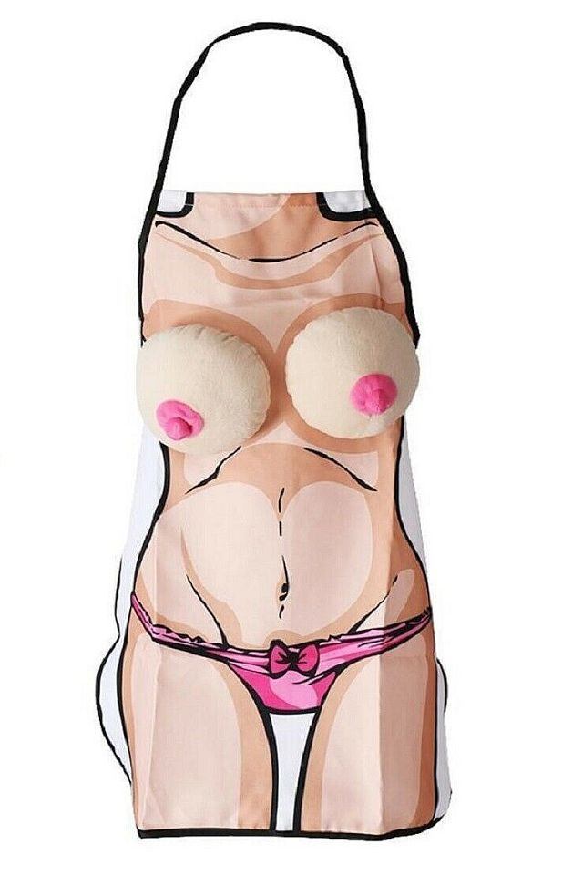 Boobs Apron in SexShop KUR Romania