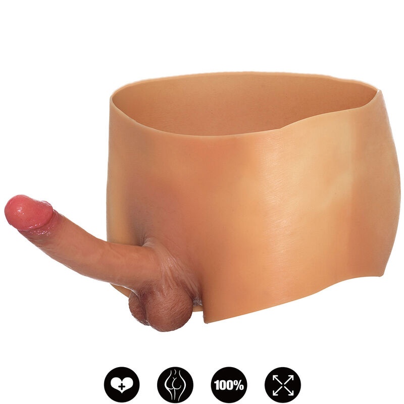 Boxeri cu Penis Realist HIDDEN DESIRE ALTER EGO - 18 cm, Mărimea L - 2 | YEO