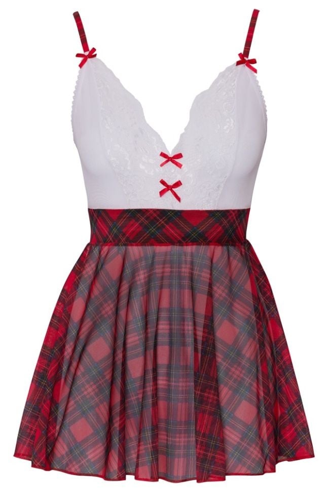 Costumatie de scolarita sexy School Girl Dress plaid, Cottelli Costumes - M - 2 | YEO