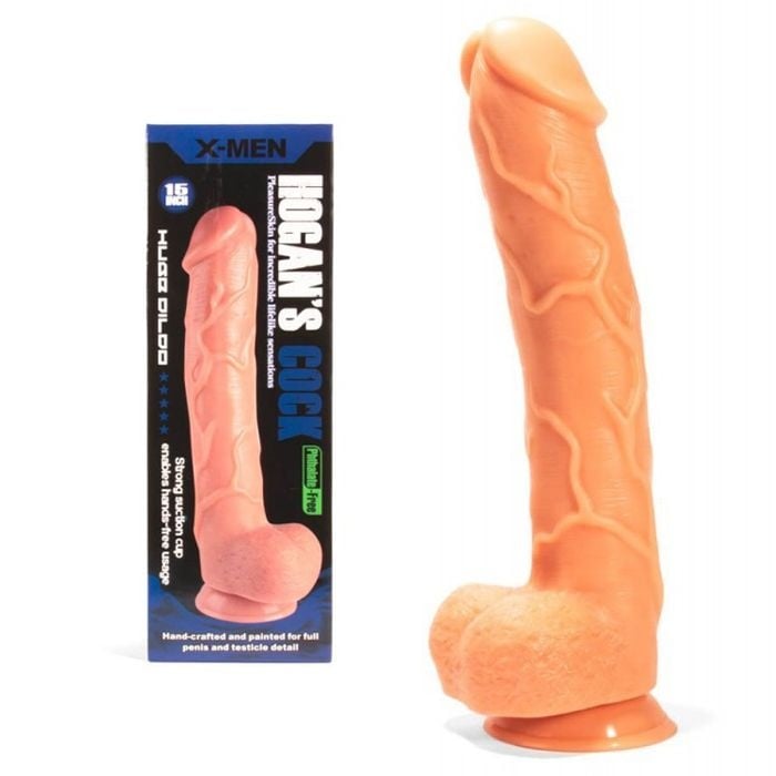 Dildo de dimensiuni uriase X-MEN Hogan’s Cock Flesh 37cm x 7cm