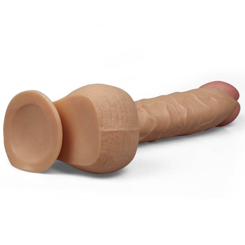 Dildo de marime gigantica, cu ventuza pentru fixare Legendary King-sized Realistic Dildo 30 x 5.6cm - 2 | YEO