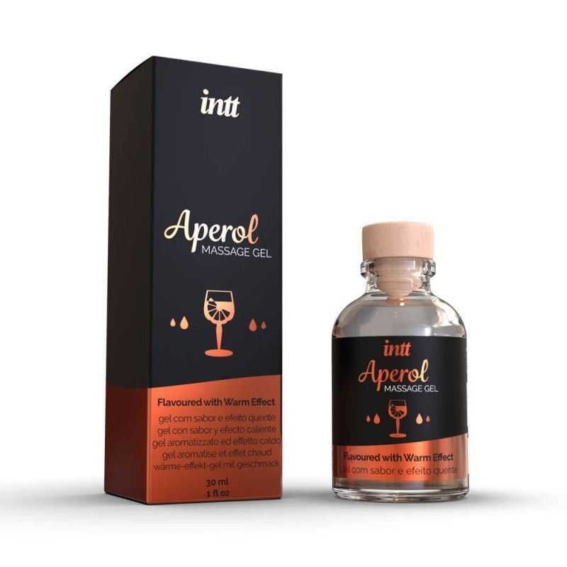 Gel masaj kissable cu aromă de Aperol Drink INTT APEROL 30ML