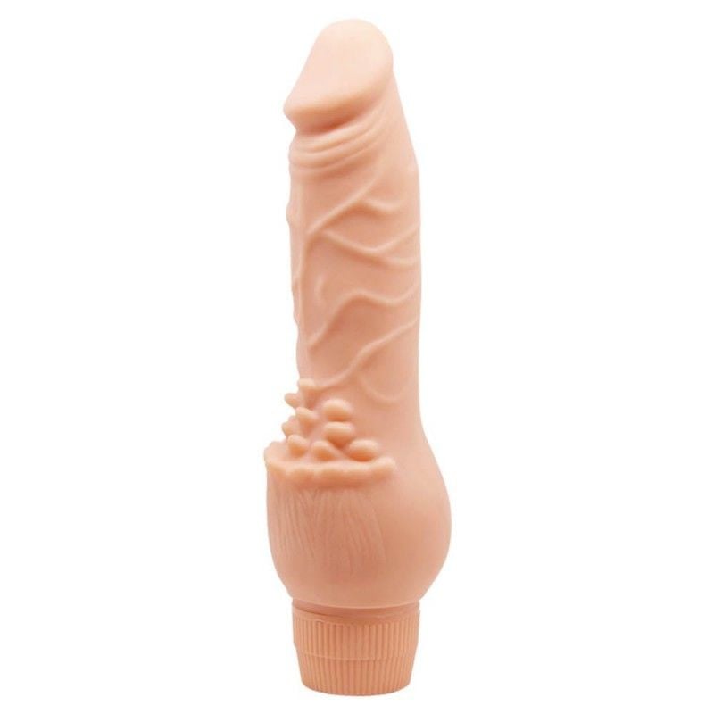 ibratorul realist cu stimulator clitoridian Barbara Clark Realistic Multi-Speed Vibrator 16cm