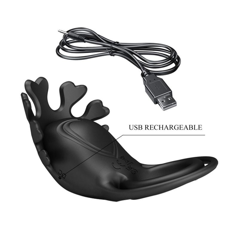 Inel penis cu 7 functii de vibratie PRETTY LOVE VIBRANT PENIS RING - Reincarcabil - 1 | YEO