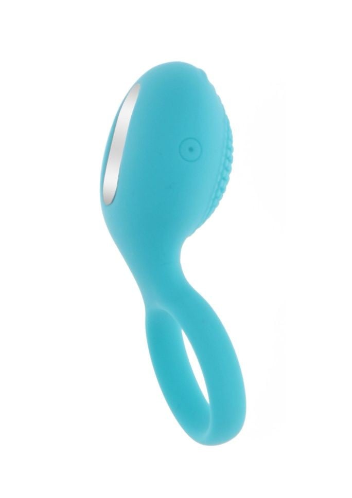 Inel vibrator cu telecomanda Tickle Brush C-Ring - 2 | YEO