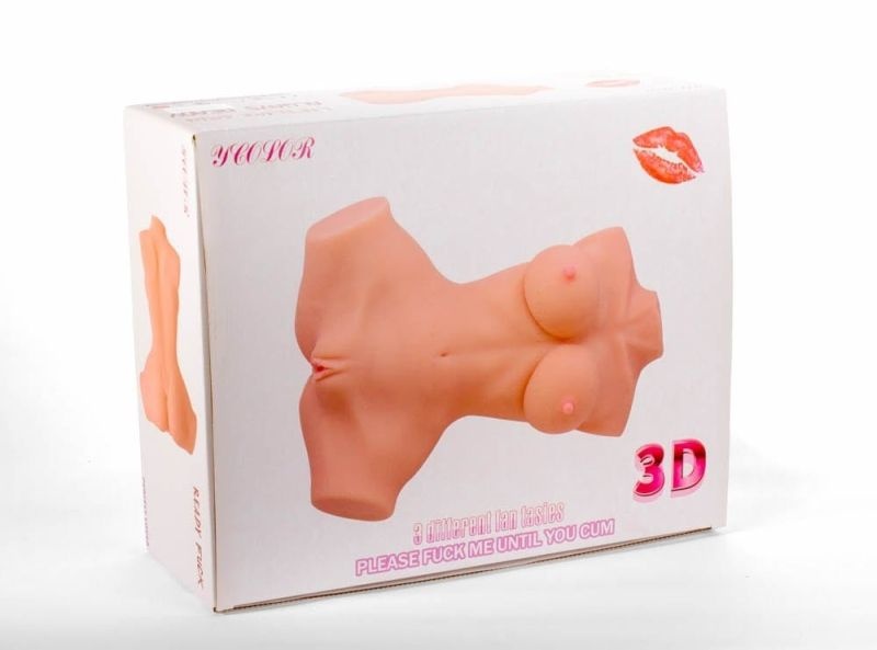 Masturbator special Double Hole 3D Masturbator (42 x 32 cm)