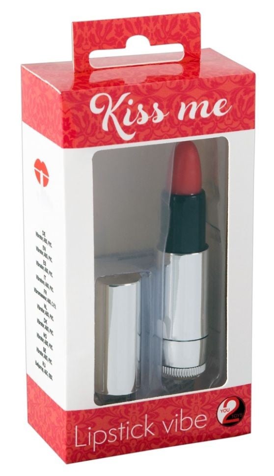 Mini Vibrator Kiss me Lipstick Vibe - 1 | YEO