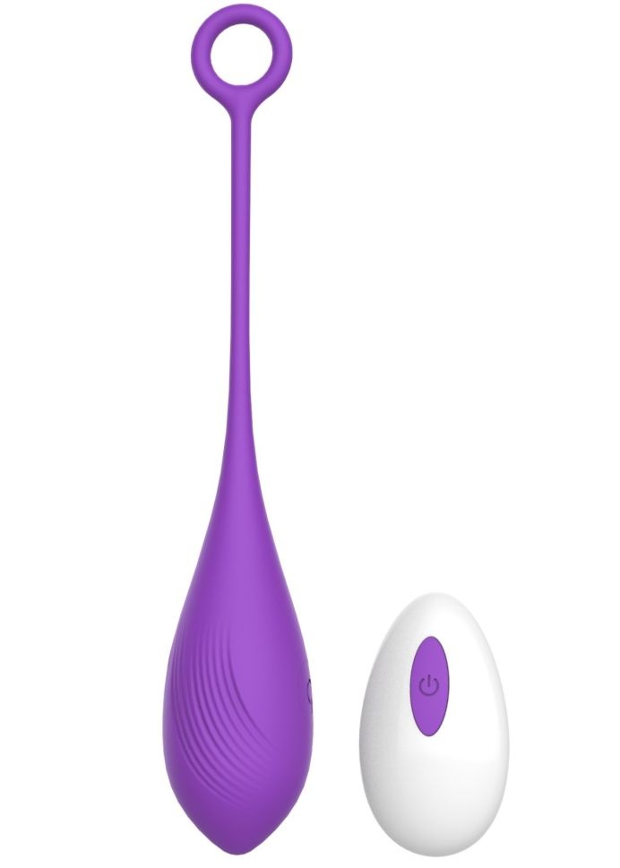 Ou vibrator cu 10 moduri de vibratii si telecomanda wireless Vibrating Egg Belle Love Egg