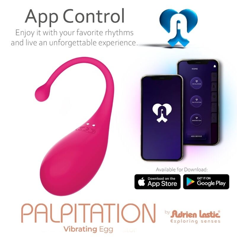 Ou vibrator cu telecomanda 9 moduri de vibratie Palpitation- Bluetooth - 1 | YEO