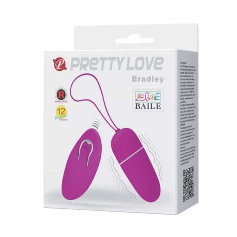 Ou vibrator Pretty Love Bradley telecomanda wireless - 1 | YEO