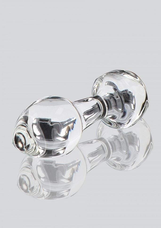 Stargazer - Anal Plug Sticla 9cm - 2 | YEO