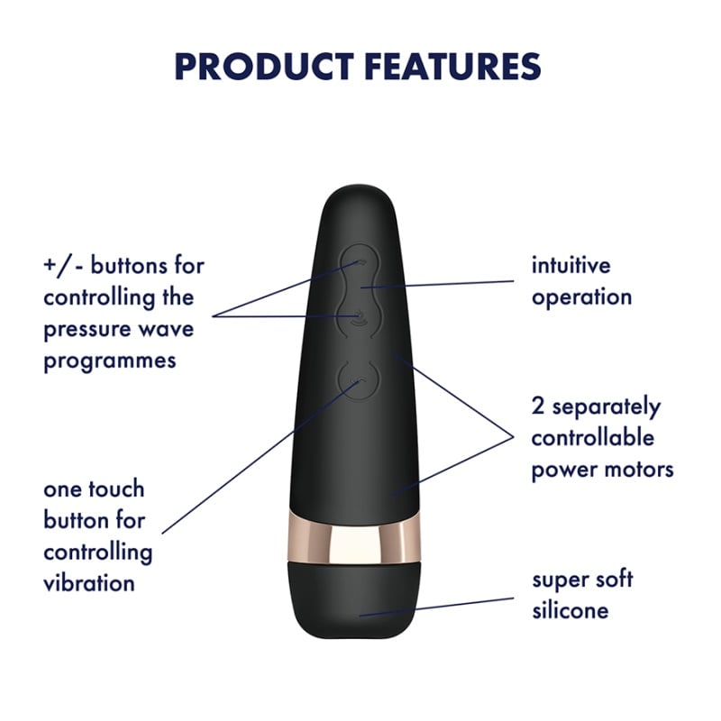 Stimulator clitoris Satisfyer Pro 3+ Vibration - 4 | YEO