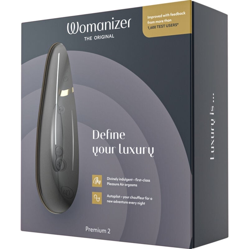 Stimulator Clitoris Womanizer Premium 2 Negru - 3 | YEO