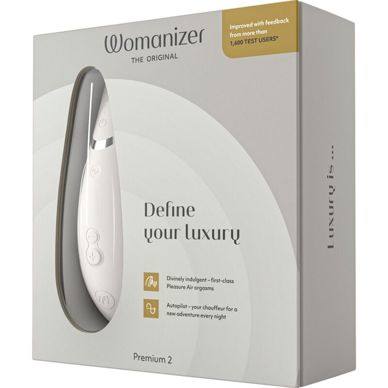 Stimulator Clitoris Womanizer Premium 2 WARM GRAY