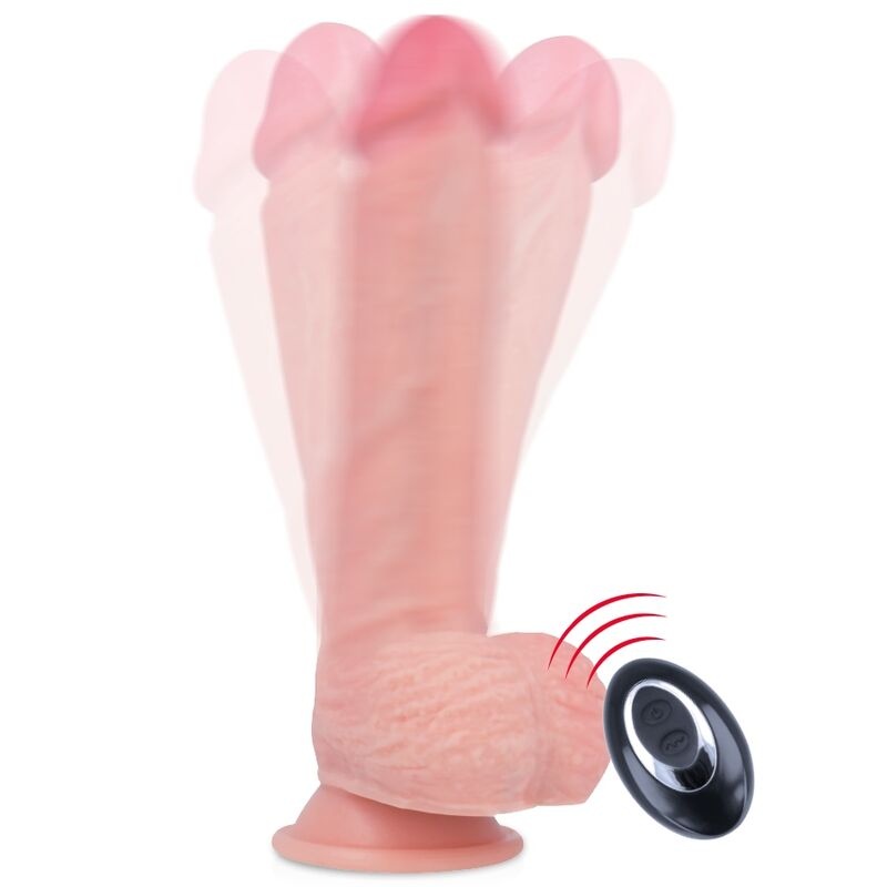 Strapon cu Dildo realistic cu rotatii si vibratii si telecomanda Rockarmy Apache - 2 | YEO