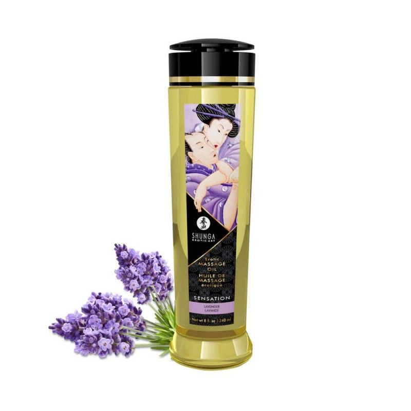 Ulei masaj erotic aroma de lavanda Shung in SexShop KUR Romania