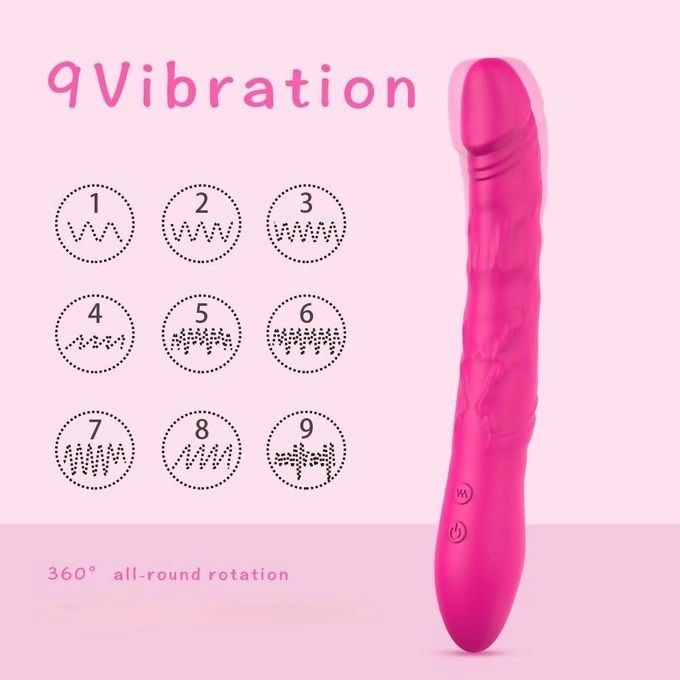 Vibrator Cap Rotativ si Vibratii 22,7cm 9 moduri de vibratii si 9 moduri de rotatii - 3 | YEO