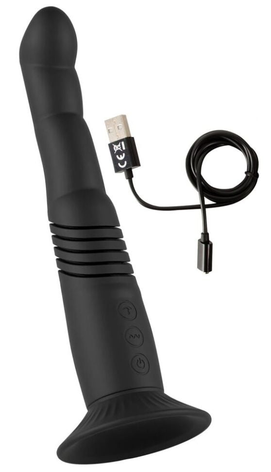 Vibrator cu miscare sus jos G and P-Spot Thrusting Vibrator - 3 | YEO